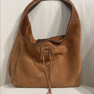 Lucky Brand Suede Clem Mini Hobo shoulder bag